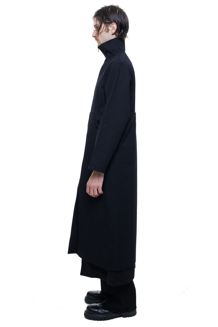 CAPPOTTO MODERNO IN DENIM PUNK