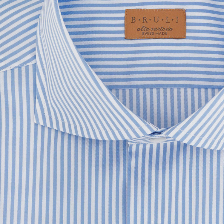 Twill Natural Stretch Stripes Shirt - 30339/45