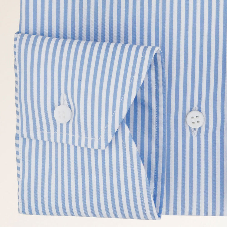 Twill Natural Stretch Stripes Shirt - 30339/45
