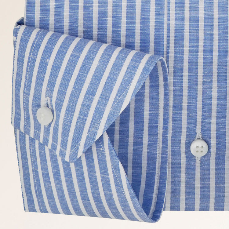 Flax Stripes Blue Shirt - 30548/41