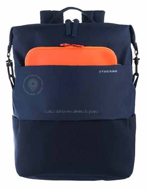 Tucano MODO Backpack - Blue/Arancione #601510