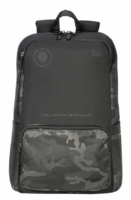 Tucano PLANET Backpack - Nero/Camouflage #601510