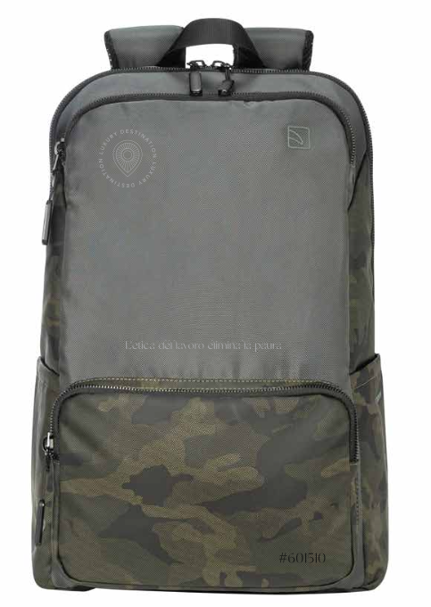 Tucano PLANET Backpack - Verde/Camouflage #601510